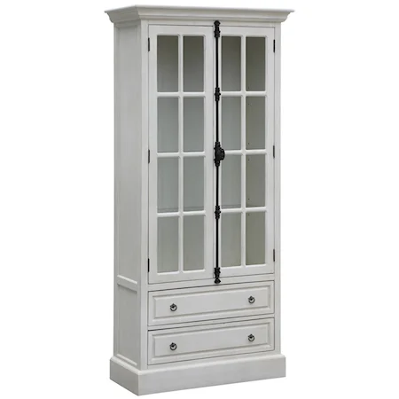 Coventry White Oak 2 Door Curio